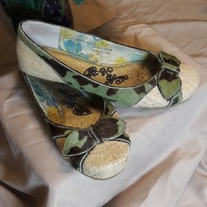 Naughty monkey calf hair Flats